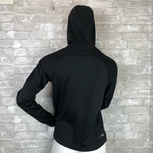 Adidas Black Team Issue BOS Pullover Hoodie Size S - Picture 7 of 8